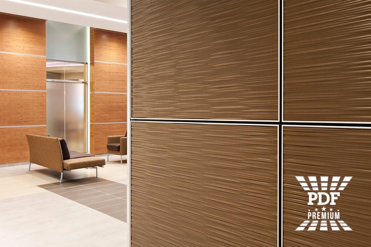 Divisórias Madeira MDF Paginada | Preço Direto Fábrica | Escritório