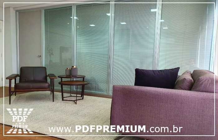 divisórias de vidro com persianas embutidas jundiaí preço